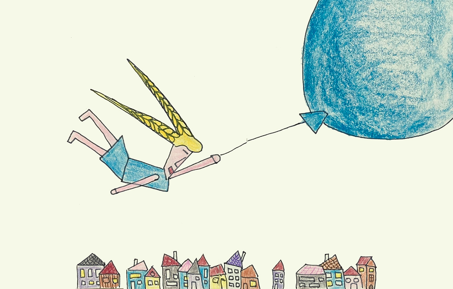 Mädchen mit Luftballon